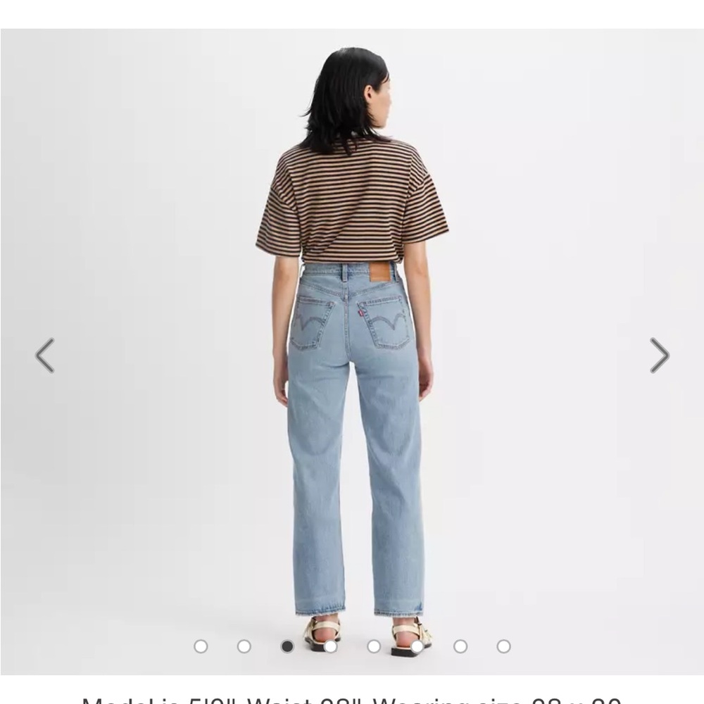 LEVIS Ribcage Straight Jeans - Picture 6 of 10